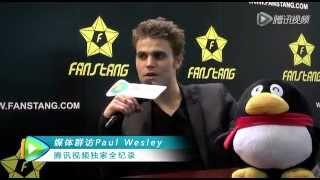 Paul Wesley interview & autograph - Shanghai 2013/3/12