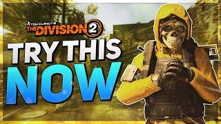 *TRY THIS RIGHT NOW* The Division 2: BEST PVE BUILD to use for ANY CONTENT including LEGENDARY...