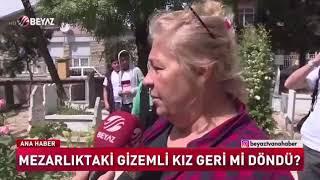 Çorumda mezarlıkta ağlayan kıza halkın tepkisi.