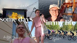 die letzten SOMMERTAGE, Cyclassics, OPEN AIR KINO, BOOTSTOUR &&& || some days in my life