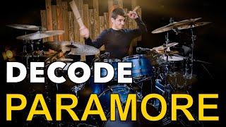 PARAMORE - DECODE - BRUNO VALVERDE - DRUM PLAYTHROUGH