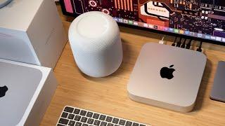 Unboxing & Setup my new M2 Mac mini and HomePod 2nd Gen