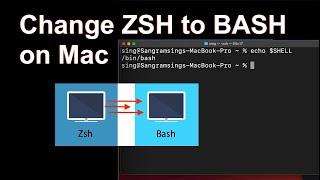 How to Change ZSH to BASH on Mac | Change the Default Shell to Bash