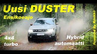 Uusi Dacia Duster ensikoeajossa: nyt myös hybrid ja automaatti!