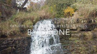 Exploring Hiking Trail By Drone - Dundas Peak & Webster's Falls (Ontario)