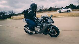 First Ride on a Yamaha R1!