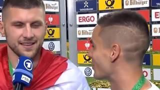 ► Man Of The Match Ante Rebic im Interview nach DFB-Pokalfinale ◄ Bayern 1 - Frankfurt 3