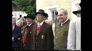 Fahnenweihe Musikkapelle Toblach 2001