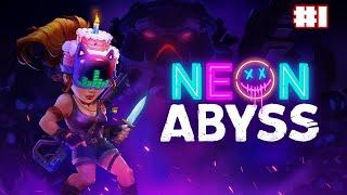 Let’s Try Neon Abyss – Lasering It Up with Black Raven - Gameplay Walkthrough #1