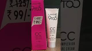 Lakme  9 to 5 CC cream shade 02 Honey