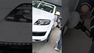 AUDI Q7 Ceramic Coating Work in Progress at Multi Car Service Center | Navi Mumbai #ceramiccoating