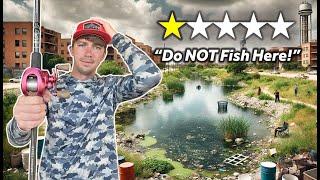 Fishing The WORST Rated Ponds So You Don't Have To!