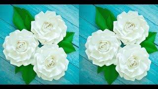 Small Alora Paper Rose. Step by step easy paper rose tutorial