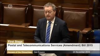 Michael Moynihan TD: Postal and Telecommunications Services