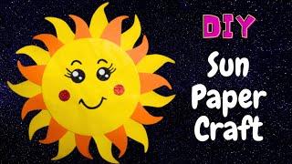 Sun Paper Craft | How To Make Paper Sun | DIY Sun | Paper Craft | Paper Sun @craftthebest1