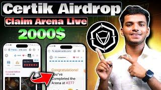 Certik airdrop | certik airdrop Live | certik airdrop New update | certik Skynet airdrop | certik