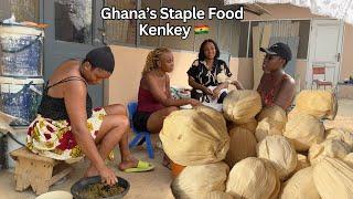 Best Authentic Ga Kenkey Recipe | corn dough | making Kenkey from Scratch step by step