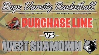 Heritage Conference Boys Basketball: West Shamokin vs. Purchase Line