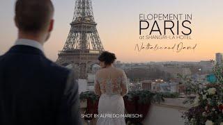 Christmas Elopement in Paris - Destination Wedding Videographer Alfredo Mareschi