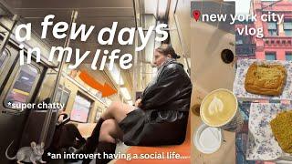 Living the New York City life in your 30s *extremely social & chatty *