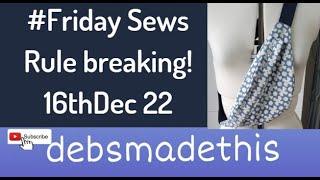 #Fridaysews Dec 16th Rule Breaking! #sewing #organictextiles #mileendsweatshirt #toastersweater