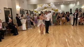 Rumba show by Oleg Astakhov & Christina at  Fred Astaire Dance Studio in Arcadia Grand Opening