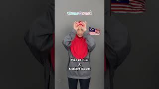 Tudung Edisi Kemerdekaan by TudungSiComel