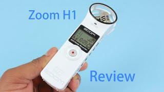 Zoom H1 Review and Test | Portable Handy Digital Audio Recorder | with DSLR and USB test