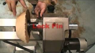 Wood Turning Lathe KERV 木工旋盤 ウォンバット LM-2000