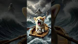 Corgi’s journey Saves the Kitten from the Spirits #cutedog #story #funnydog #jesus