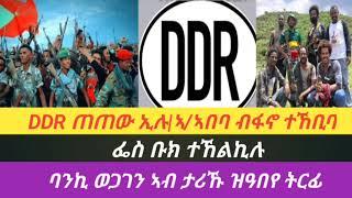 ሰበር ዜና||DDR ጠጠው ኢሉ?|ሓጭን መንገዲ ባቡር ወልድያ መቐለ ተዘሪፉ| ኣዲስ ኣበባ ብፋኖ ተኸቢባ|ፌስ ቡክ ተኸልኪሉ|ባንኪ ወጋገን ልዕል ተርፊ ረኺቡ