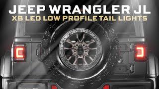 The Ultimate Low Profile Tail Light Upgrade for 2018+ Jeep Wrangler JL | Morimoto Tail Light Review