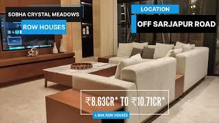 Sobha Crystal Meadows Contact 9513869695 | Off Sarjapur Road, Bengaluru | Brochure | Price