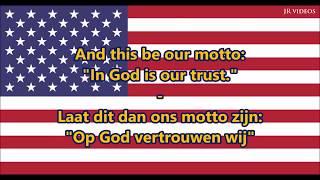 Amerikaans Volkslied (EN/NL tekst) - Anthem of USA (Dutch)