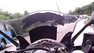 Motovlog: R25 onboard : Head to Shah Alam : Batman The Dark Knight Soundtrack