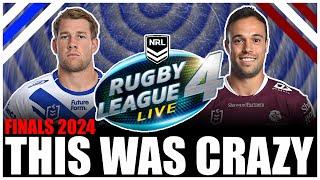 The Bulldogs BIGGEST Game In 10 Years vs Manly Sea Eagles on RLL4 | 2024  NRL FINALS