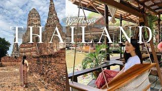 THAILAND TRAVEL VLOG  (PART 1) [4K] |  Ayutthaya - Thailand’s Ancient Capital City 