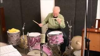 Steve Maxwell Vintage Drums - Camco 20/12/14/5.5 Oaklawn Purple Moire!!!