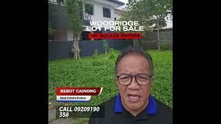 For Sale Residential Lot 160 SQM in Woodridge Park Subdivision, Maa, Davao City