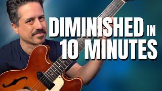 Diminished Arpeggios for Blues in 10 Minutes or Less!