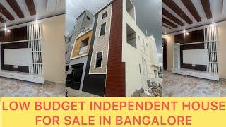 Low budget independent house for sale in Bangalore// Bangalore new house// Bangalore flats for rent