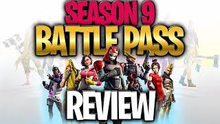 My Kids Reaction To The Season 9 Battle Pass!  (SEASON 9 BATTLE PASS REVIEW)