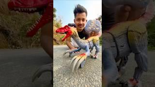 RC Big Colouring Dinosaur Unboxing and testing #shorts