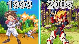 Gunstar Heroes Game Evolution (1993 - 2005)