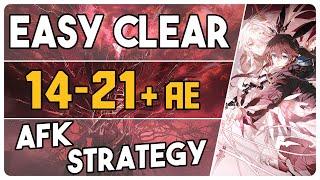 14-21 + Adverse Environment | High End Squad - AFK Strategy |【Arknights】