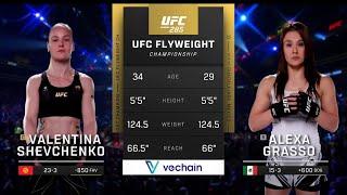 Valentina Shevchenko x Alexa Grasso | LUTA COMPLETA | Riyadh Season Noche UFC