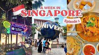 First time in SINGAPORE vlog  | Top things to do and best places to eat