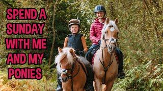 SPEND A SUNDAY WITH ME AT HOME WITH THE PONIES