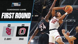 St. John's vs. Omaha - First round NCAA tournament extended highlights