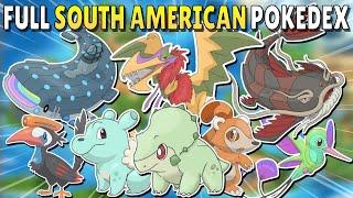 FULL PREHISTORIC EQUAS POKEDEX - An In-Depth Look At South American Pokemon